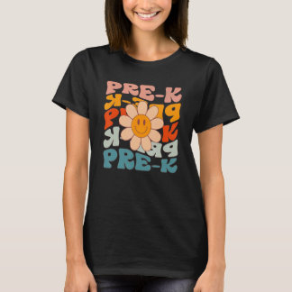 Pre-K leraar redeeraar Daisy Colorful terug naar s T-shirt