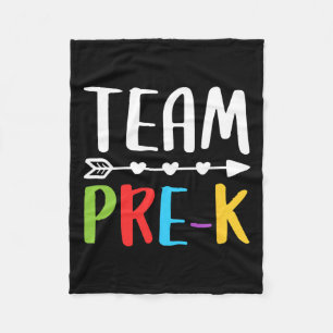 Pre-K leraar terug naar school Fleece Deken