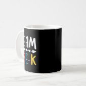 Pre-K leraar terug naar school Koffiemok (Voorkant links)