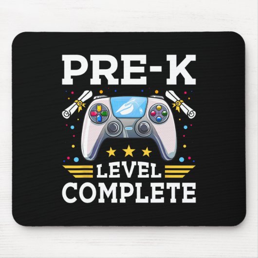 Pre-K level complete gamer CL van 2025 Afstuderen Muismat (Voorkant)