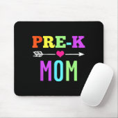 Pre-k moeder - geweldige back to school moeder  muismat (Met muis)