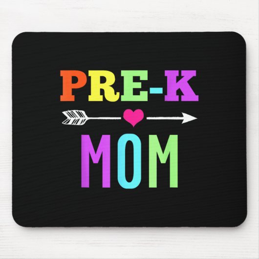 Pre-k moeder - geweldige back to school moeder  muismat (Voorkant)