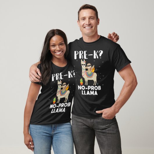 pre k no prob lama t-shirt (Unisex)