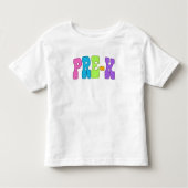 Pre-K Power: Where Big Personalities Start Small Kinder Shirts (Voorkant)