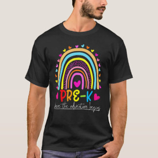 Pre K Rainbow Teacher Team voor Kierkanaaltjes T-shirt
