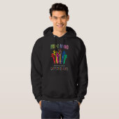 Pre K Squad Embracing Differences Autism SPED Teac Hoodie (Voorkant volledig)