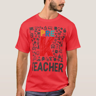 Pre-K Squad Pre Kindergarten leraar - Pre-K Teach T-shirt