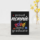 Pre-K Squad trots Nonnie van 2026 Senior Afstudere Kaart (Gele Bloem)