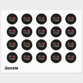 Pre-k Team Pre-k Terug naar School Ronde Sticker (Vel)