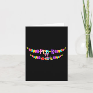 Pre-k Terug naar school Armband Leraar Meisjes Kin Kaart