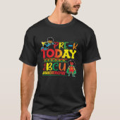 Pre K Today HBCU Morgen Afstuderen Afstudeerder Co T-shirt (Voorkant)