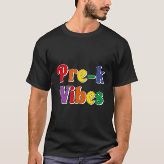 Pre-K Vibes Eerste dag van de school Terug naar sc T-shirt