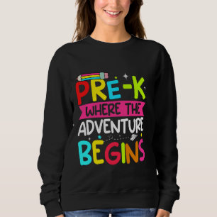 Pre-k waar het avontuur begint Eerste dag van Prek Trui