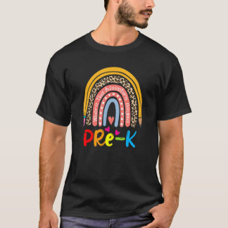 Pre-K waar het avontuur leraar terug naar S begint T-shirt