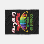 Pre-kinder - 100 dagen van pre-k kreeg ik een gevo fleece deken (Voorkant (Horizontaal))