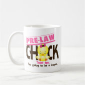 Pre-Law Chick 3 Koffiemok (Links)