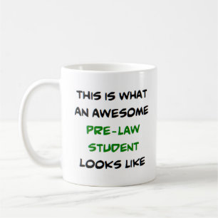 pre-law student, geweldige koffiemok