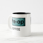 PRE-OP COFFEE TWEEKLEURIGE KOFFIEMOK (Voorkant links)