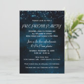 Pre Prom-feest Betoverde Sterrennacht Kaart (Staand voorkant)