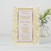 Pre-Prom, Pre-Prom, Sweet-sixteen, Glitter op Ivoo Kaart (Staand voorkant)