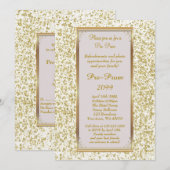 Pre-Prom, Pre-Prom, Sweet-sixteen, Glitter op Ivoo Kaart (Voorkant / Achterkant)