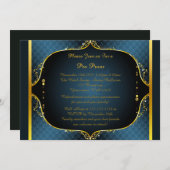 Pre-prom-uitnodiging, pre-prom, Quinceanera, Sweet Kaart (Voorkant / Achterkant)