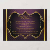 Pre-prom-uitnodiging, pre-prom, Quinceanera, Sweet