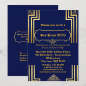 Pre-Prom uitnodiging, Pre Prom, Quinceanera, Zesti Kaart (Voorkant / Achterkant)