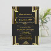 Pre-prom-uitnodiging, pre-prom, Quinceanera, zesti Kaart (Staand voorkant)