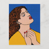 Pre-Raph Pop Grrl Briefkaart (Voorkant)