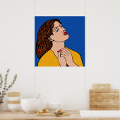 Pre-Raph Pop Grrl Poster (Keuken)