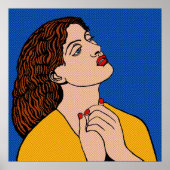 Pre-Raph Pop Grrl Poster (Voorkant)