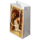 Pre-Raphaelite Angel Gift Bag Klein Cadeauzakje (Achterkant Gekanteld)