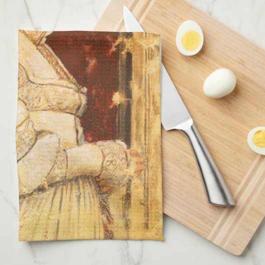 Pre-Raphaelite Angel Keukenhanddoek (Quarter Fold)