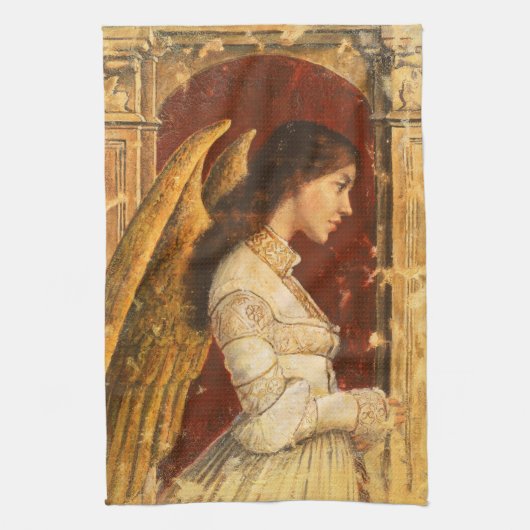 Pre-Raphaelite Angel Keukenhanddoek (Verticaal)
