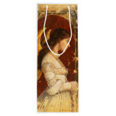 Pre-Raphaelite Angel Wine Gift Bag Wijn Cadeautas (Achterkant)