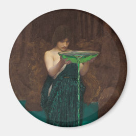 Pre-Raphaelite Circe Invidiosa Waterhouse Magneet