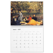 Pre-Raphaelite Kunst Kalender (Mar 2027)