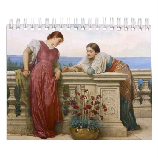 Pre-Raphaelite kunstkalender Kalender (Hoes)