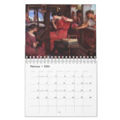 Pre-Raphaelite kunstkalender Kalender (Feb 2026)