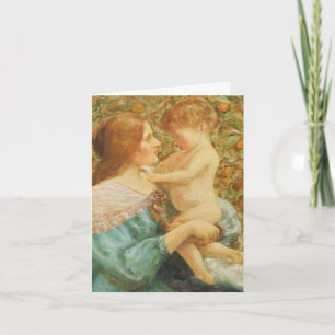 Pre-Raphaelite Moederdag Caed Kaart