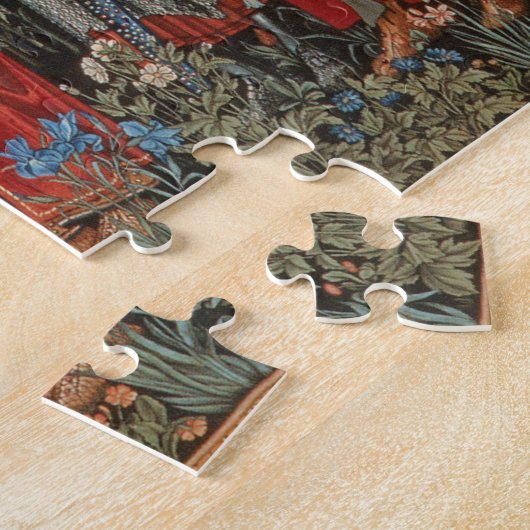 Pre-Raphaelite nativiteitsscène Puzzle Legpuzzel (Zijkant)