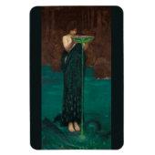 Pre-Raphaelite schilderen per waterhuis Magneet (Verticaal)