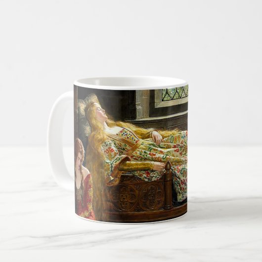Pre-Raphaelite Sleeping Beauty Koffiemok (Voorkant links)
