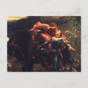 Pre Raphaelites - La Belle Dame Sans Merci Briefkaart