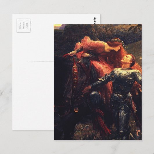 Pre Raphaelites - La Belle Dame Sans Merci Briefkaart (Voorkant / Achterkant)
