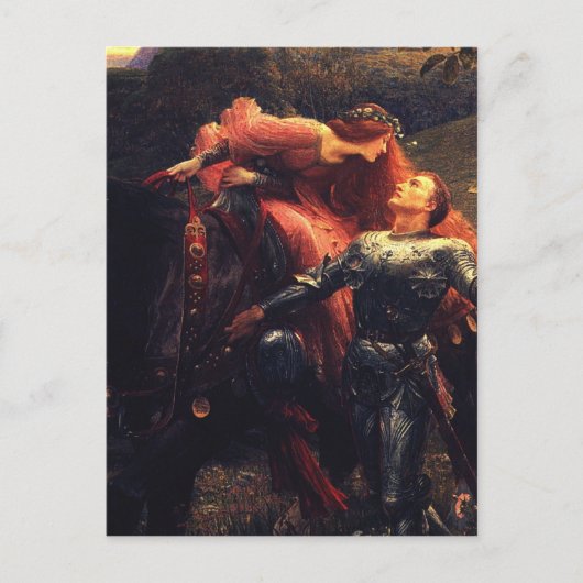 Pre Raphaelites - La Belle Dame Sans Merci Briefkaart (Voorkant)
