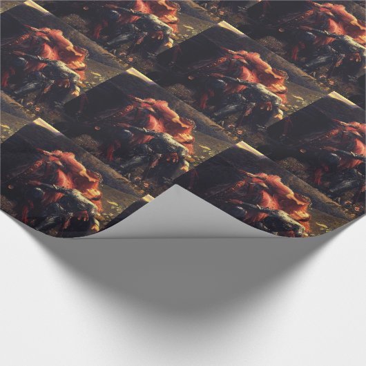 Pre Raphaelites - La Belle Dame Sans Merci Cadeaupapier (Hoek)