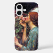 Pre-Raphaelitische Roos Vrouw Art Nouveau Case-Mate iPhone Case (Achterkant)