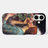 Pre-Raphaelitische Roos Vrouw Art Nouveau Case-Mate iPhone Case (Achterkant (horizontaal))